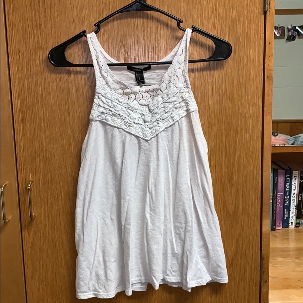 Forever 21 white tank